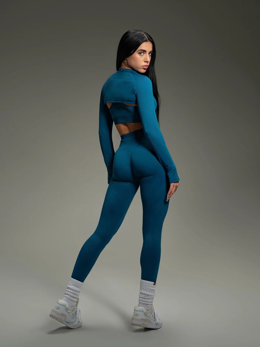 NWT Electra Seamless Long Leggings - Moroccan Blue